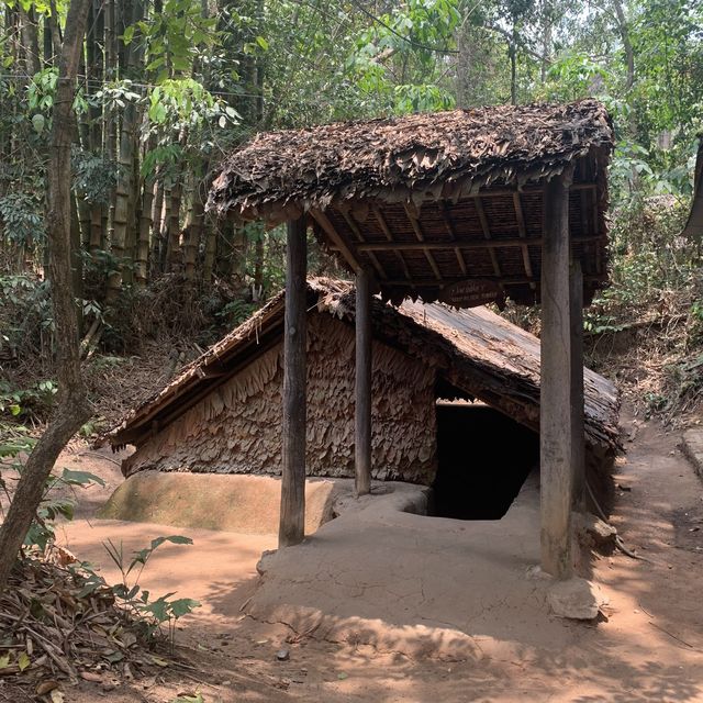 Cu Chi Tunnels tour in Vietnam 🇻🇳 