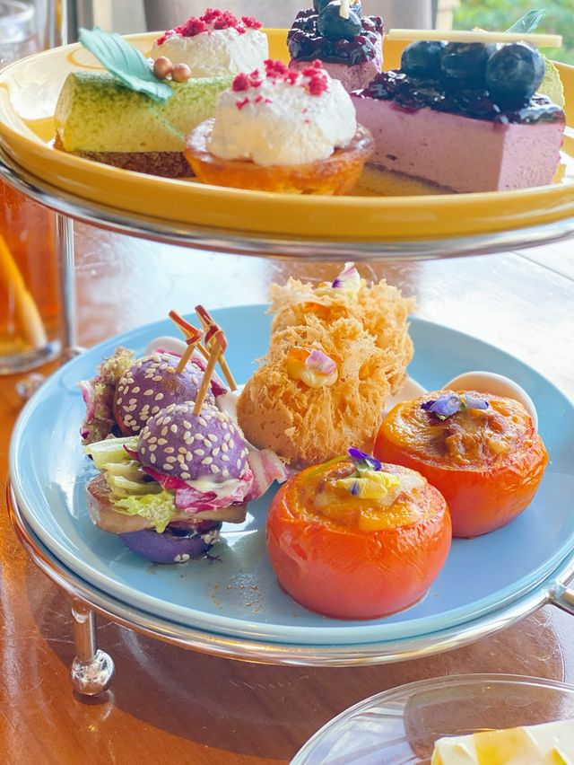 灣景國際酒店🎨全新🎨繽紛tea set☕️