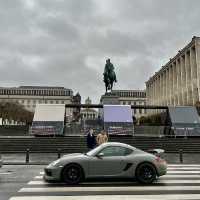 Jardin du Mont des Arts - Brussels, Belgium