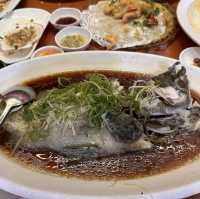 西貢望住晚霞食海鮮
