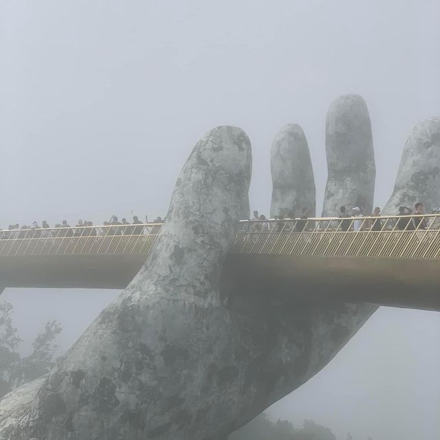 🕊️有如🐒悟空在佛祖掌心🤚的越南巴拿山佛手橋|🎍