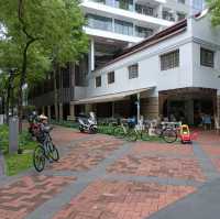 Cycling at Nanson road