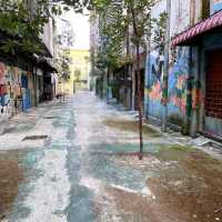 street art starts to decay