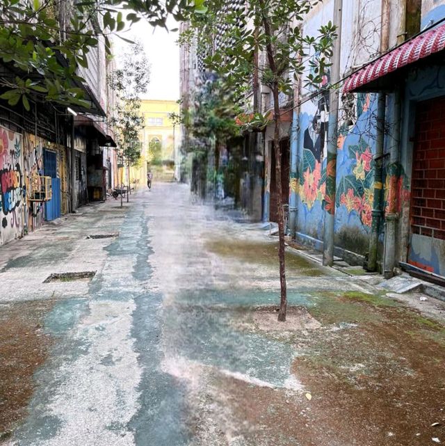 street art starts to decay