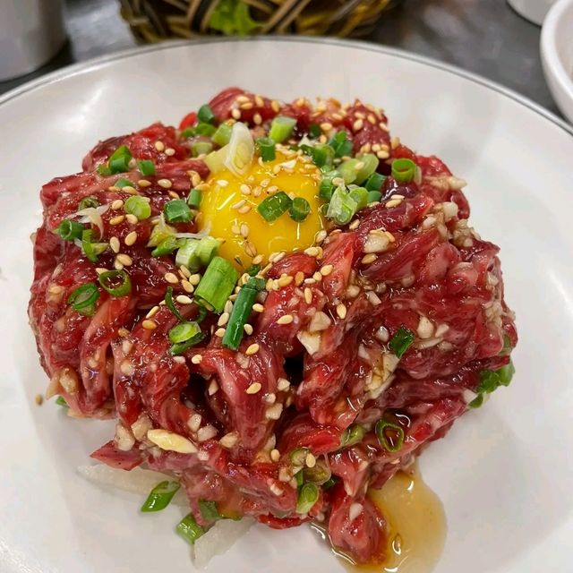 馬場洞炭火1++韓牛，超抵食