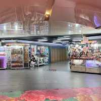 Popular shopping district in Bangkok