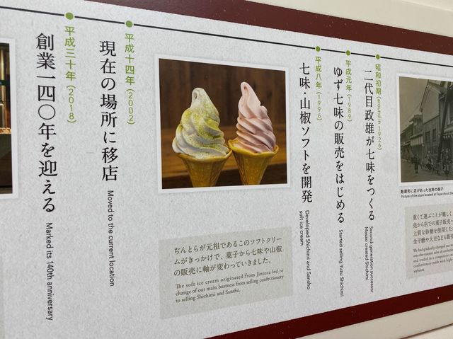 京都・錦市場。あまぴりっといただくソフトクリームがオススメ『京都・錦市場 香りできたて京七味 ぢんとら』