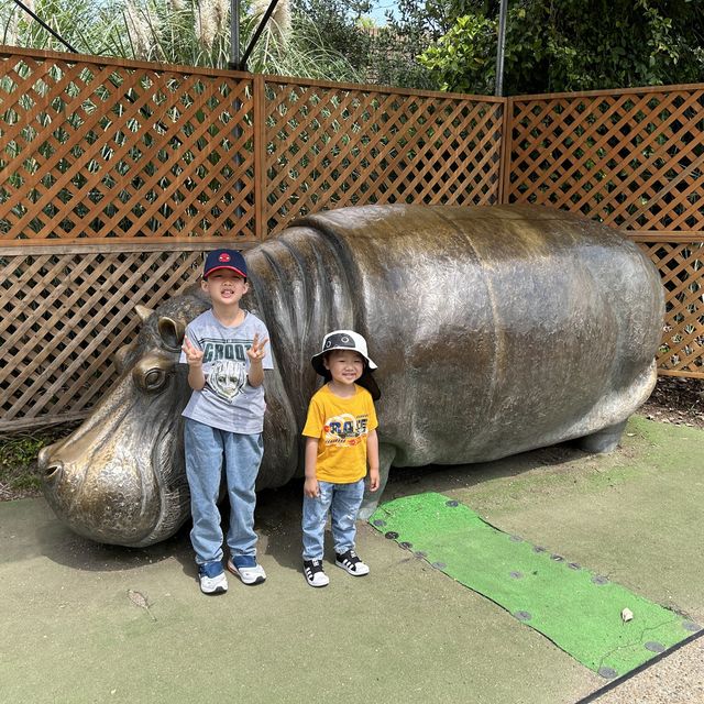 【 市區內的傳統動物園。天王寺動物園 】