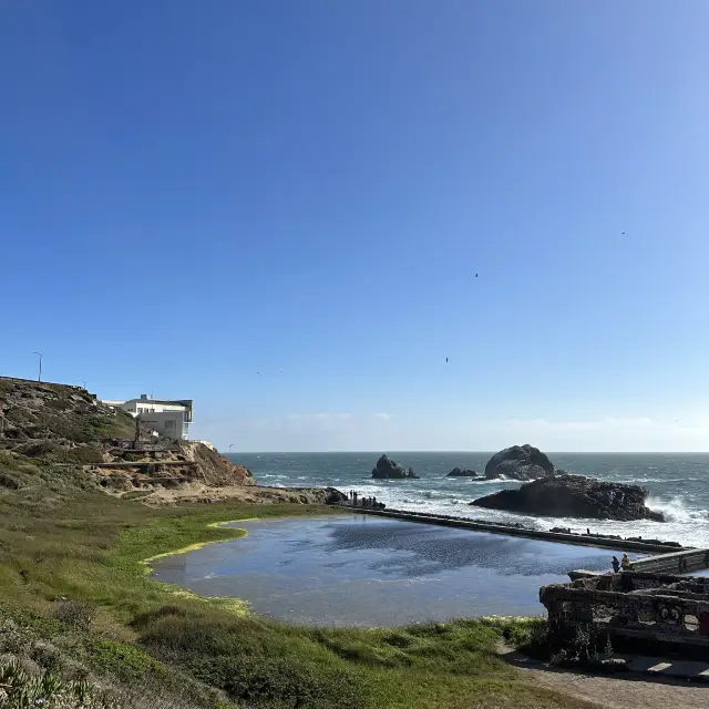 最接近太平洋的小角落 Sutro Baths