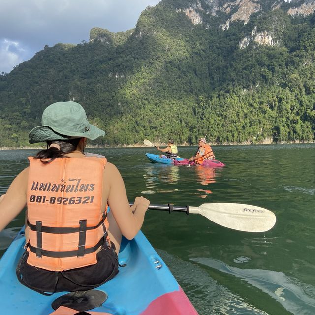 Kayaking is a must 🙋‍♀️