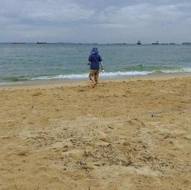 沙灘樂園的快樂冒險！🏖️🎠 新加坡東海岸公園🌴🎢 