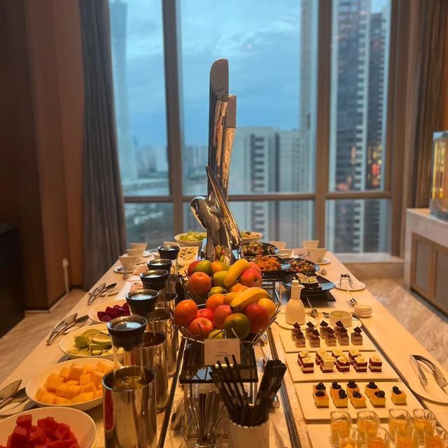 🍹💼廣州康萊德酒店行政酒廊✨🏨品味奢華生活🍹💼