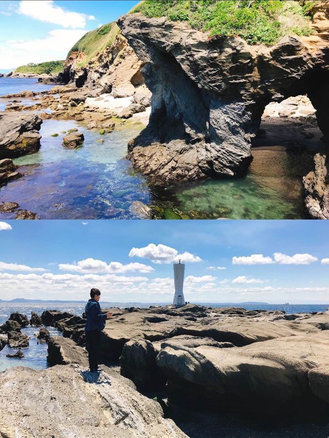 まるで地球の果て？神奈川にある絶景スポット🌎💜🛸【城ヶ島公園】