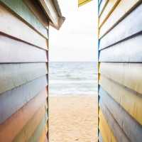 Colourful Coastal Charm at Brighton Beach