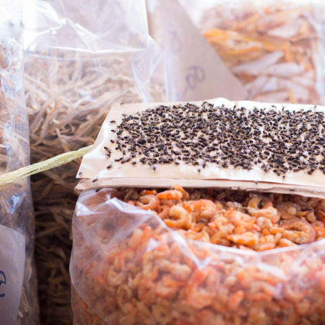 Dried Goods at Kukup Vibrant Market