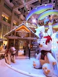 香港聖誕裝飾 | 置地廣場「北極熊雪山」