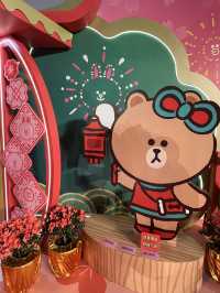 迎新春❤️荷里活廣場❣️Line friends陪你過新年