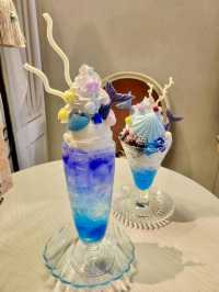 【京都/映えパフェ】1度は食べてみたい🍴人魚のデザート🍨まるでお姫様👸🏼気分💗