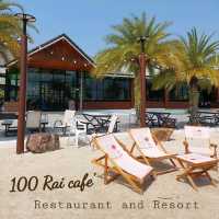 พาเที่ยวคาเฟ่เปิดใหม่ 100 Rai cafe' @สมุทรสาคร