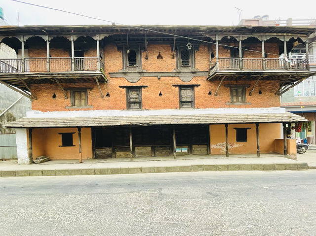 300 years old market in Pokhara.