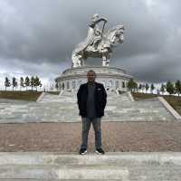 The majestic statue complex of Genghis Khan 