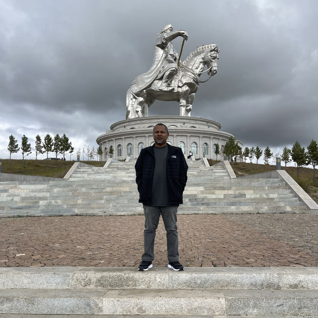 The majestic statue complex of Genghis Khan 