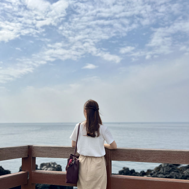  《濟州島特色景點龍頭岩》