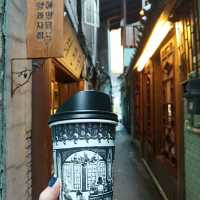 【ソウル🇰🇷乙支路カフェ】☕珈琲韓薬房(コピハニャッパン)커피한약방