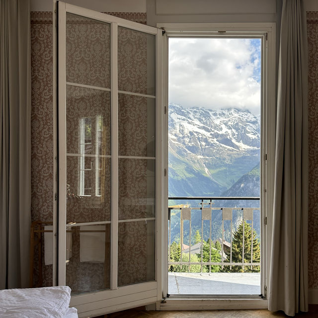 Historical hotel in Murren