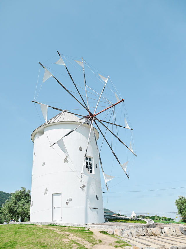 【香川｜小豆島】道の駅 小豆島オリーブ公園の風車