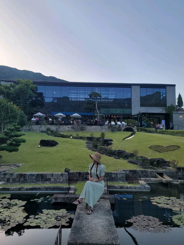 지금부터 더 예쁠 초록 통창뷰 하동카페🌿