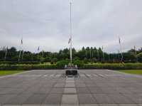 The visit to UN Memorial Cemetery in Busan