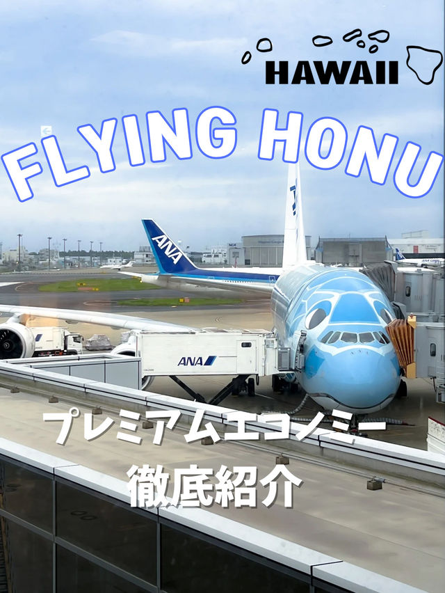 【ハワイ】成田→ホノルル　ANAのFLYING HONUでハワイに行ってきました
