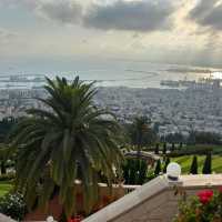 지중해도시 하이파 바하이정원