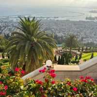 지중해도시 하이파 바하이정원