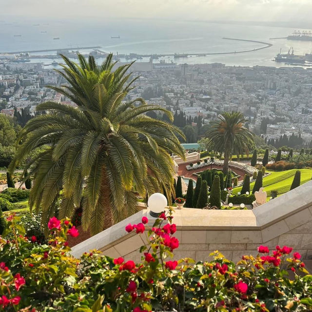 지중해도시 하이파 바하이정원 지중해도시 하이파 바하이정원