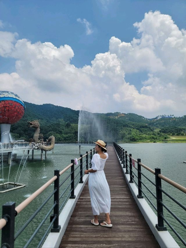 시원한 용분수는 여름에 꼭 가보기🩵