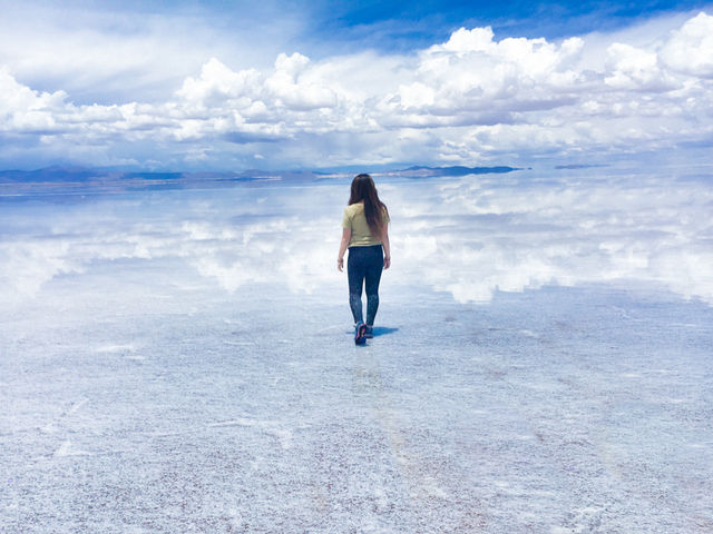 【ボリビア】まるで天界⁉︎ 360度すべて青空な絶景☁️