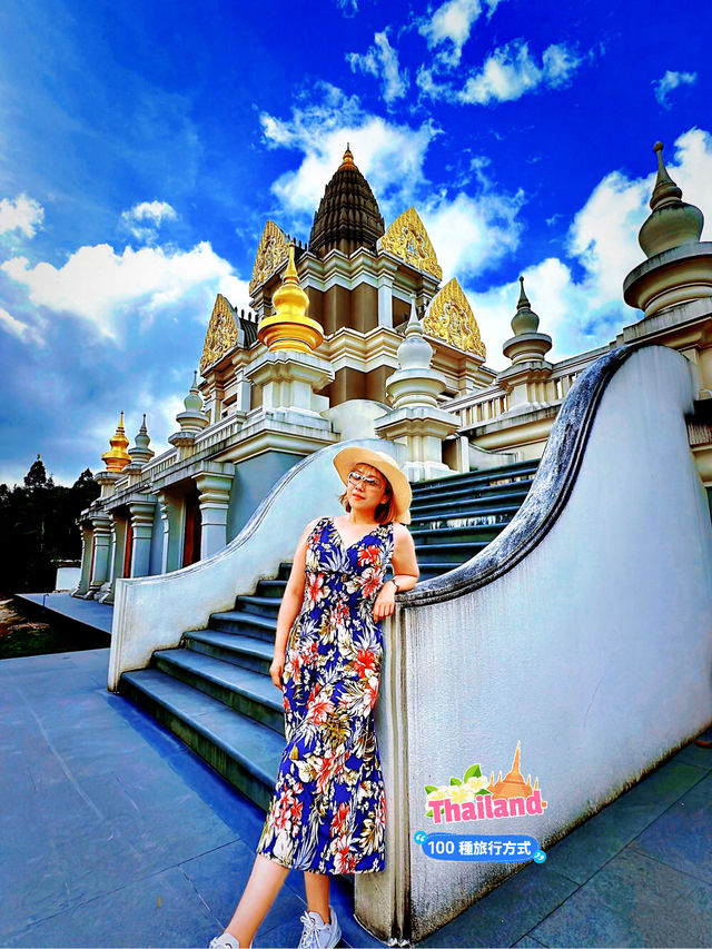 泰國普吉 只要有光有雲泰國寺廟很好出片 查龍寺 วัดไชยธาราราม (วัดฉลอง)
