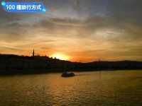 爛漫指數破表，多瑙河畔的夕陽：塞切尼鐵橋