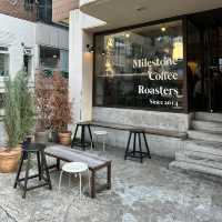 【韓国/ソウル】新沙洞カフェ☕️MILESTONE COFFEE