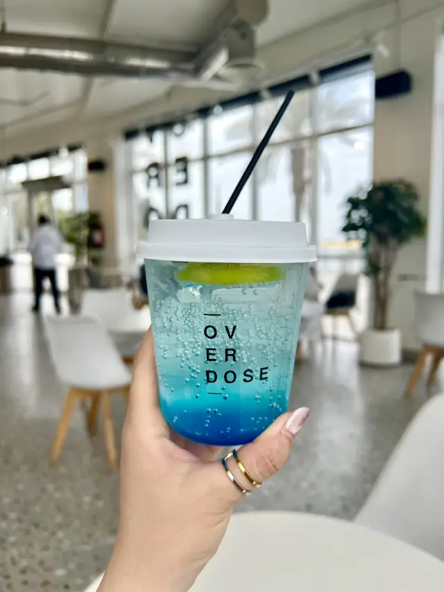 Stylish café by the sea🏝️