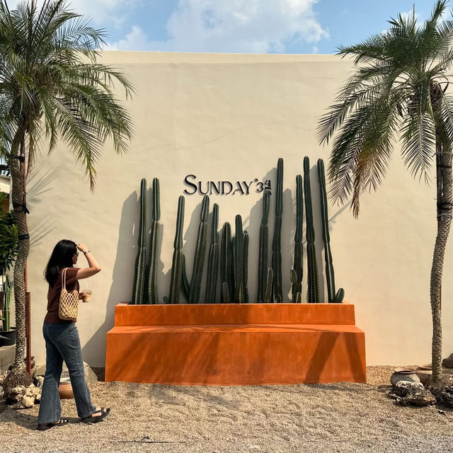 คาเฟ่ธีมทะเลทรายสุดปัง จ.ปทุมธานี 🏜️🌵