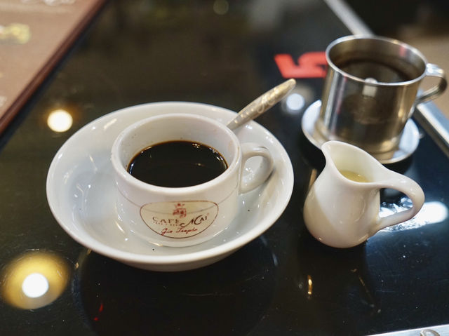 Sweet Coffee Bliss at Cafe MAI in Hanoi☕️