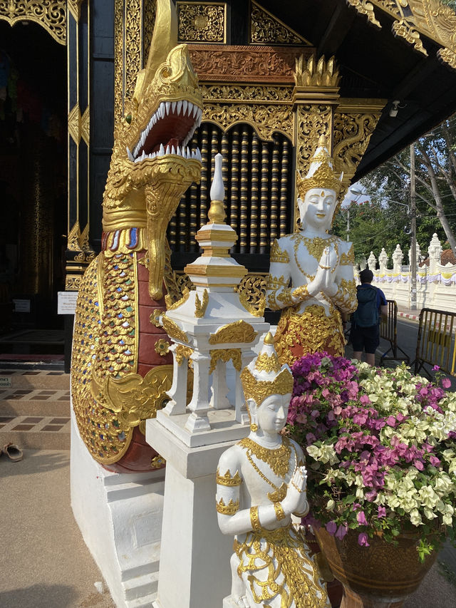 【チェンマイ観光】チェンマイの守護寺「ワット インタキン サドゥムアン」✨🏯