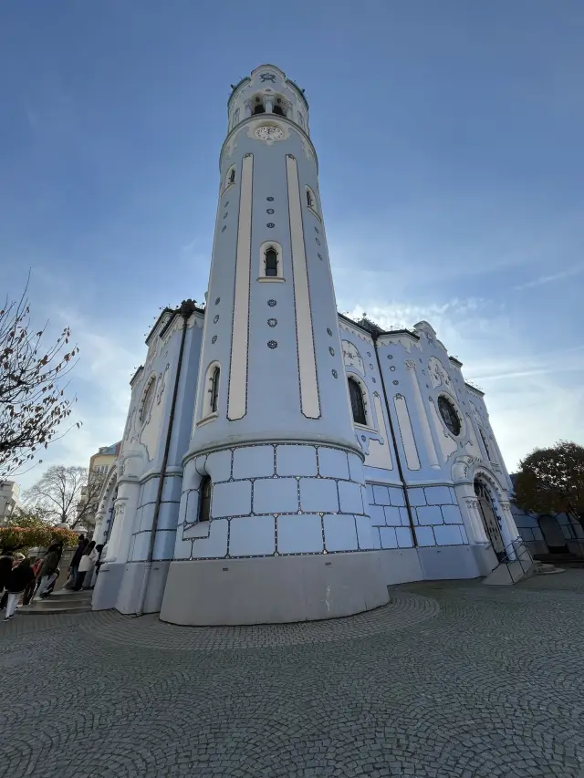 The Blue Church in Brastilava, Slovakia