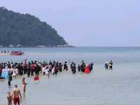 The Ebbing Water Phenomenon on Pangkor Island