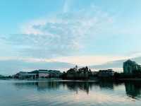 Magical Evening at Putrajaya Lake ✨🌊
