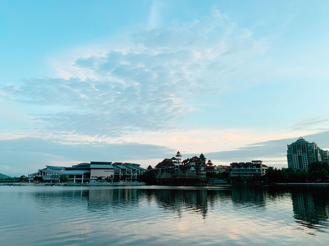 Magical Evening at Putrajaya Lake ✨🌊
