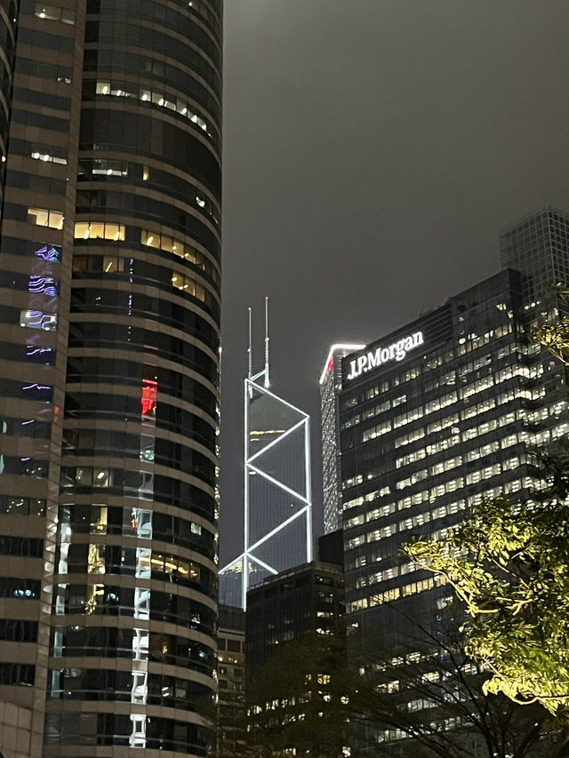 화려한 🇭🇰홍콩 센트럴의 🎆🌃밤거리